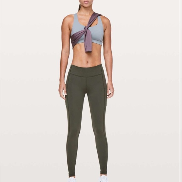 Lululemon Speed Up Tight *Full-On Luxtreme 28"
Dark Olive (Second Release) - Picture 2 of 9